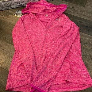 Under Armour Loose Pink Hoodie